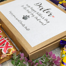 Load image into Gallery viewer, Personalised Happy Father's Chocolate Box-4-The Persnickety Co