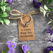 Load image into Gallery viewer, A Little Wish For Christmas Stretch Ring-7-The Persnickety Co