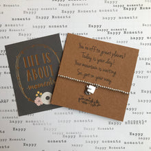 Load image into Gallery viewer, Beaded Charm Bracelet - You're Off To Great Places!-2-The Persnickety Co