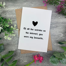 Load image into Gallery viewer, Internet Funny Couple Valentines Card