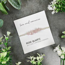 Load image into Gallery viewer, Rose Quartz Beaded Bracelet