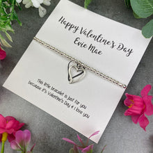 Load image into Gallery viewer, Personalised Valentine's Day I Love You Beaded Bracelet