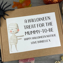 Load image into Gallery viewer, Mummy To Be! Personalised Halloween Sweet Box-8-The Persnickety Co