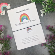 Load image into Gallery viewer, Brighter Days Will Come Wish Bracelet