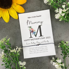 Load image into Gallery viewer, Happy Mother's day - Personalised Wish Bracelet For Mum