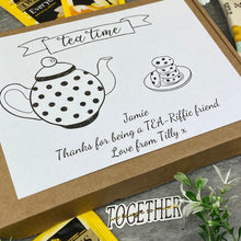 Load image into Gallery viewer, Tea-Riffic Friend Personalised Tea and Biscuit Box-8-The Persnickety Co