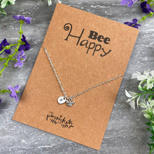 Load image into Gallery viewer, Bee Happy Necklace-9-The Persnickety Co