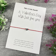 Load image into Gallery viewer, A Valentine's Wish Just For You - Wish Bracelet-7-The Persnickety Co