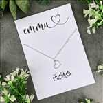 Load image into Gallery viewer, Dainty Heart Necklace - Personalized Name