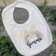 Load image into Gallery viewer, Rainbow Bunny Ears Bib and Vest