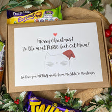 Load image into Gallery viewer, Merry Christmas Purr-fect Cat Mum/Dad - Chocolate Box