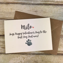 Load image into Gallery viewer, Happy Valentines Day To The Best Dog Dad/Mum Ever!-8-The Persnickety Co