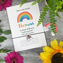 Load image into Gallery viewer, Good Luck At Nursery Wish Bracelet-7-The Persnickety Co
