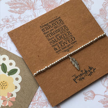 Load image into Gallery viewer, Beaded Charm Bracelet - Always Remember You Are Braver Than You Believe-2-The Persnickety Co