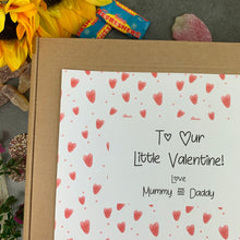 Load image into Gallery viewer, Personalised Little Valentine Sweet Box