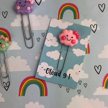Load image into Gallery viewer, Happy Cloud Resin Paper Clip-8-The Persnickety Co