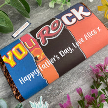 Load image into Gallery viewer, Personalised Chocolate Bar 'You Rock'
