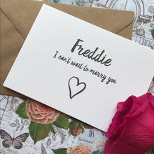 Load image into Gallery viewer, I Can't Wait To Marry You-9-The Persnickety Co