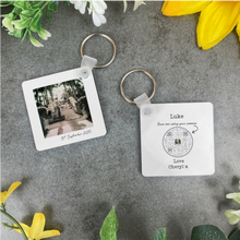 Load image into Gallery viewer, QR Code Keyring Wedding Keepsake