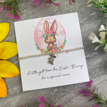Load image into Gallery viewer, A Special Niece Easter Bunny Beaded Bracelet