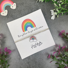 Load image into Gallery viewer, Brighter Days Will Come Beaded Bracelet