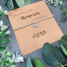 Load image into Gallery viewer, The Best Thing About Memories - Beaded Bracelet