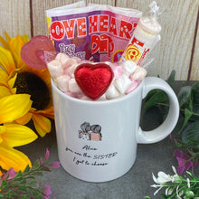 Load image into Gallery viewer, Personalised You Are The Sister I Got To Choose Ceramic Mug