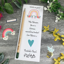 Load image into Gallery viewer, Teacher Gift - Sprout Pencil, Bloomin' Marvellous Teacher