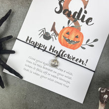 Load image into Gallery viewer, Happy Halloween Wish Bracelet