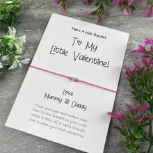 Load image into Gallery viewer, To My Little Valentine Wish Bracelet-3-The Persnickety Co