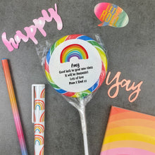 Load image into Gallery viewer, Good Luck in Your New Class - Personalised Lollipop
