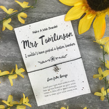 Load image into Gallery viewer, I Couldn't Have Picked A Better Teacher With Plantable Wildflower Seed Card Backing-8-The Persnickety Co