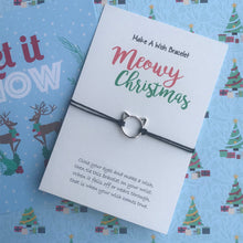 Load image into Gallery viewer, Meowy Christmas Bracelet-3-The Persnickety Co