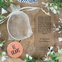 Load image into Gallery viewer, Always Remember You Are Braver Than You Believe Feather Bangle-8-The Persnickety Co