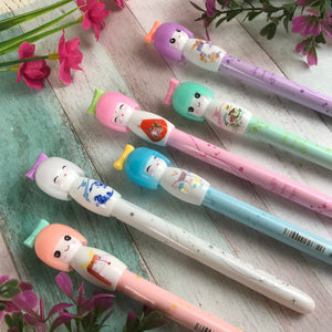 Japanese Doll Gel Pen-9-The Persnickety Co