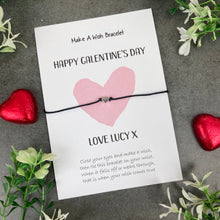 Load image into Gallery viewer, Happy Galentine's Day Wish Bracelet