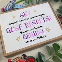 Load image into Gallery viewer, Exam Congratulaions - GCSE Chocolate Box