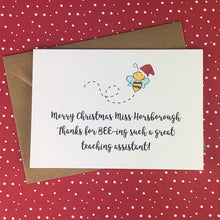 Load image into Gallery viewer, Merry Christmas Teacher Card-8-The Persnickety Co