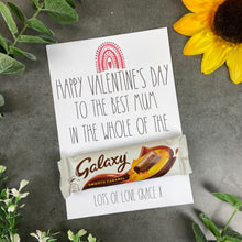 Load image into Gallery viewer, Rainbow Happy Valentine's Chocolate Gift