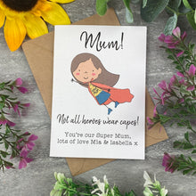 Load image into Gallery viewer, Mother's Day Super Heroes Mum Card