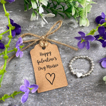 Load image into Gallery viewer, Happy Galentine's Day Stretch Ring-4-The Persnickety Co