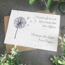 Load image into Gallery viewer, Teachers Plant Seeds Of Knowledge Card-5-The Persnickety Co