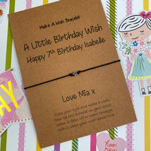 Load image into Gallery viewer, A Little Birthday Wish - Personalised-6-The Persnickety Co