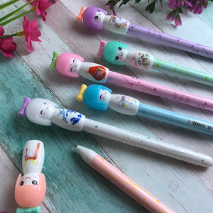 Japanese Doll Gel Pen-7-The Persnickety Co