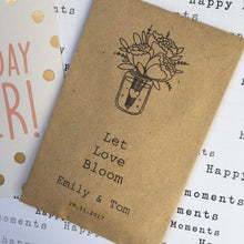 Load image into Gallery viewer, Let Love Bloom 12 x Wedding Favours - Custom Made/Personalised To Order-2-The Persnickety Co
