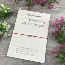 Load image into Gallery viewer, A Valentine's Wish Just For You - Wish Bracelet-5-The Persnickety Co
