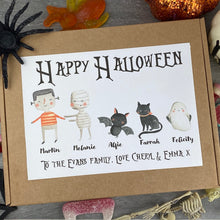 Load image into Gallery viewer, Happy Halloween! Personalised Halloween Sweet Box-8-The Persnickety Co