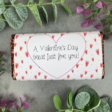 Load image into Gallery viewer, Valentine's Day Hearts Chocolate Bar