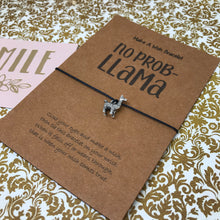 Load image into Gallery viewer, No Prob Llama Wish Bracelet-5-The Persnickety Co