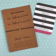 Load image into Gallery viewer, Not Sisters By Blood, But Sisters By Heart-The Persnickety Co